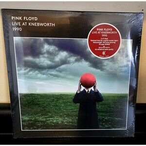 SEALED PINK FLOYD LIVE AT KNEBWORTH 1990 Limited Edition 2 LPs 45 RPM & BOOKLET